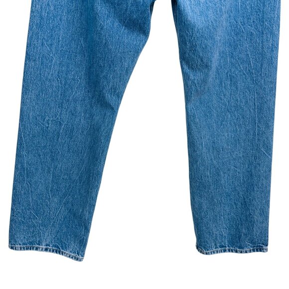 Levis Womens 501 '90s Jeans Button Fly Modern Retro Big E Loose Straight W32 L30 - Picture 8 of 15